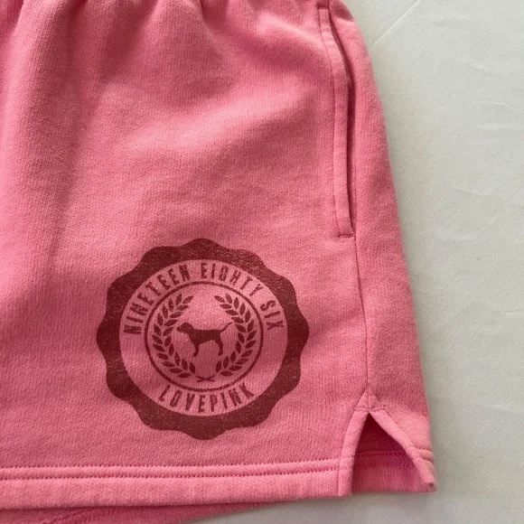 Victorias Secret PINk Campus Fold over Waist Shorts Size L AND ST Sport Bra - Picture 10 of 13